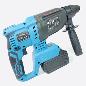 Martillo Demoledor Inalámbrico de 26 mm de Alta Potencia con Batería de Litio, Taladro de Impacto Recargable, Martillo Rotatorio Ligero para Demolición C05 - Product Image 5