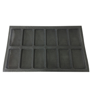 Bluedrop Silicone <span class=keywords><strong>Mini</strong></span> <span class=keywords><strong>Moule</strong></span> à Pain silicoen formsMoulds Hot Dog Bun hamburgers <span class=keywords><strong>Moule</strong></span> - Product Image 3