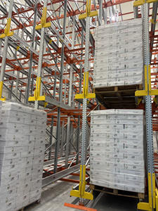 מערכת מתלה שטח מותאמת אישית לחיסכון קר עבור תפעול אוטומטי מחסן - Product Image 3