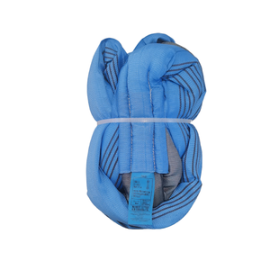 <span class=keywords><strong>Eslinga</strong></span> redonda de poliéster personalizada correa de elevación 6 toneladas 6m grúa <span class=keywords><strong>azul</strong></span> Lfiting Sling EN 1492-2 CE GS aprobado por TUV - Product Image 1