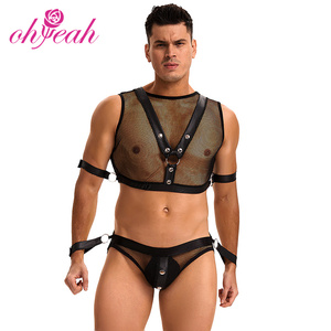 Fishnet Lingerie Men: Sexy & Customizable Fishnet Lingerie Men: Sexy & Customizable