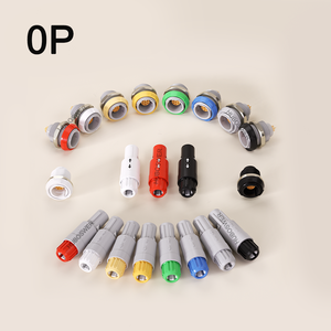 Connettore Push-Pull in Plastica Compatibile con Serie Lemo PAG PKG PLG/CAB CKB <span class=keywords><strong>CLB</strong></span> 0P, Presa Fissa 2/3/4/5/6/7/9 Pin per Uso Medico - Product Image 1