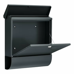 Buzón de Correo Metálico Pequeño JH-Mech de 14.1 x 3.5 x 6 Pulgadas, Resistente al Óxido, para Montar en la Pared, para <span class=keywords><strong>Cartas</strong></span> y Paquetes - Product Image 1