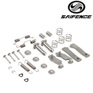 Kit de Reparación de Frenos RALBDX D558 1965-1982 Chevrolet LH RH, Juego de Herrajes de Freno de Estacionamiento de Acero Inoxidable - Product Image 5