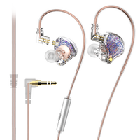 Écouteurs intra-auriculaires Lafitear LM3 Hifi pas chers avec câble détachable, prise jack 3,5 mm et type C, pour la musique, les jeux et le sport