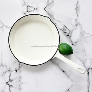 6 "8" 10 "12" エナメル鋳鉄グリル/フライパン3個セット - Product Image 4
