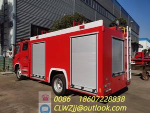 Camión Cisterna de Agua Contra Incendios Dongfeng de 4 Toneladas, Nuevo, 4x2, Diésel, Capacidad del Tanque de 3001-5000L, Transmisión Manual, EURO 6, 55M de Alcance Máximo - Product Image 2
