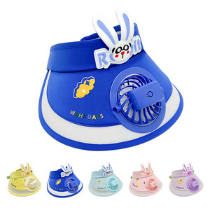 Sombrero de Protección Solar para Niños HY, <span class=keywords><strong>Gorra</strong></span> de Verano con <span class=keywords><strong>Visera</strong></span> de Conejo de Dibujos Animados y Ala Ancha para Niños - Product Image 6