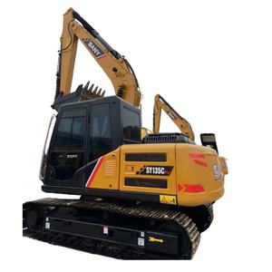 Excavadora Hidráulica de Orugas Usada Oficial de Sany China de 13 Toneladas y 13.5 Toneladas, Venta al por Mayor, Modelos SY135, SY135C, SY135C-8, de Segunda Mano - Product Image 1