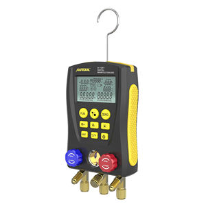 HEDAO LM-120 + Autool Hvac वैक्यूम सर्द ठंड मध्यम प्रशीतन रिसाव डिजिटल कई गुना गेज - Product Image 2