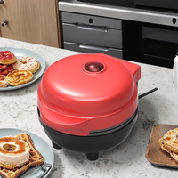 Automatischer Mini-Donut- und Waffel-Maker für Zuhause – Ideal für Frühstück, Backen von Kinderkuchen, Auto, Haushalt und Hotel