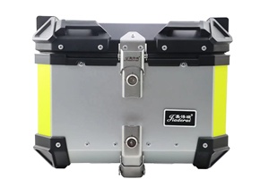 Boîtes de rangement arrière en aluminium pour <span class=keywords><strong>moto</strong></span> JDR, pièces et accessoires de <span class=keywords><strong>moto</strong></span>, boîte supérieure en aluminium - Product Image 2