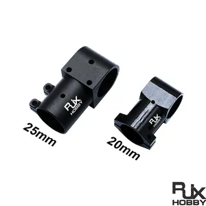 RJXHOBBY RJX Connecteur en T en aluminium 20 mm à 20 mm / 25 mm à 25 mm pour fixation de train d'atterrissage de drone - Product Image 2