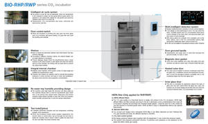 Incubadora de CO2 CHINCAN BIO-150RHP <span class=keywords><strong>Pro</strong></span> con Pantalla Táctil de 7 Pulgadas, 150L, para Laboratorio IVF, con Chaqueta de Aire y 180° de Rotación ℃   Esterilización por Calor - Product Image 6