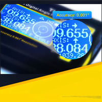 Niveau laser numérique professionnel à double axe TLL-90S, inclinomètre à haute précision, 0,005, avec écran LCD