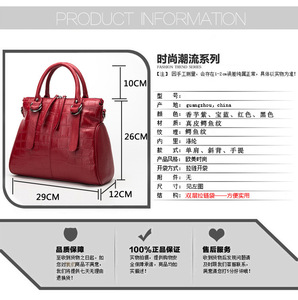 Sacs à main pour femmes de haute qualité, sacs à bandoulière de luxe pour femmes, sacs fourre-tout, nouveau sac à main en cuir véritable - Product Image 2