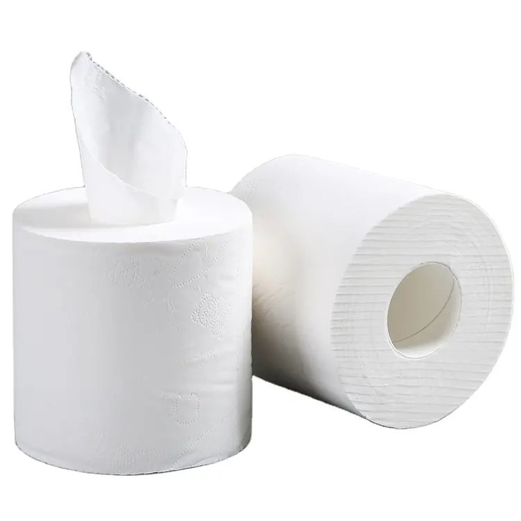 Fabricante chino Tissue Roll Jumbo para papel higiénico Tissue Facial Servilletas Fabricantes Blanco Alto estándar 2ply 3ply 4 ply