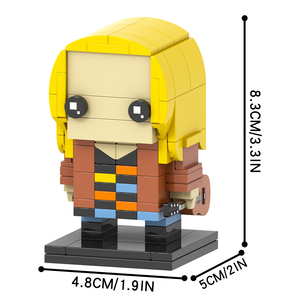 MOC7520-7525 Rachel vert Monica <span class=keywords><strong>Geller</strong></span> Phoebe Buffay Joseph Chandler Ross <span class=keywords><strong>Geller</strong></span> amis TV Action tête carrée briques enfants jouets - Product Image 4