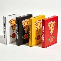 Boîte d'emballage personnalisée pour crêpes, boîte à emporter pour aliments, emballage pour crêpes, tranches de pizza, gaufres, cornets