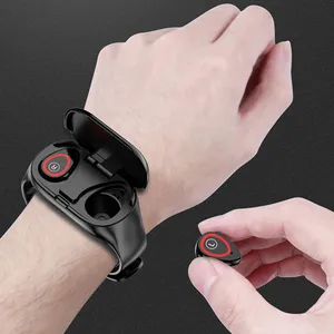 M1 Più Nuovo AI 2 in 1 di Tocco Dello Schermo di Banda Bracelet2021 M1 Più Nuovo Gli Uomini e le donne Smartwatch Intelligente Orologio con il Trasduttore Auricolare inseguitore di Fitness