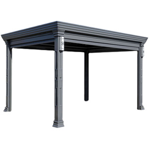 Pergola extérieure à lames orientables en alliage d'aluminium - Patio personnalisé avec design anti-rongeurs et respectueux de l'environnement pour les jardins - Product Image 6