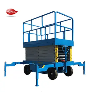 scissor lifts aerial work platform mobile hydraulic electric scissor lift for Warehouse/construction/gas station