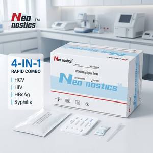Prueba rápida 4 en <span class=keywords><strong>1</strong></span> para VIH, VHC, TP y HBsAg (VIH + VHB + VHC + Sífilis) - Product Image 1