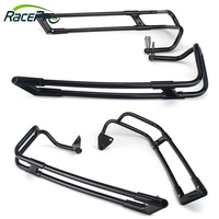 RACEPRO Garde-corps de sacoche de moto Support de fixation pour Harley Davidson Touring Road King Street Glide Road Glide 2014-2023
