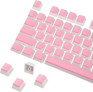 Tecsee Trắng Đầu in OEM hồ sơ Backlit bánh <span class=keywords><strong>Keycaps</strong></span> keyset đôi <span class=keywords><strong>Cherry</strong></span> <span class=keywords><strong>MX</strong></span> bánh <span class=keywords><strong>Keycaps</strong></span> - Product Image 3