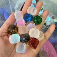 Ensemble de 7 dés polyédriques en acrylique résistant à l'usure et aux rayures pour les jeux de stratégie de table/bureau