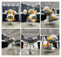 Mascotte gonflable géante personnalisée, personnage de dessin animé, modèle gonflable, gonflables publicitaires