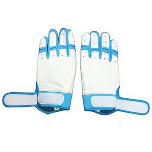 Professional Quality Made Baseball Batting Gloves Premium Split Leather Anti-slip Custom Logo Design - Product Image 1