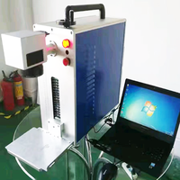 20w 30w 50w RAYCUS MAX JPT Marqueur laser à fibre et machine de marquage laser pour clavier de logo d'étiquettes en métal