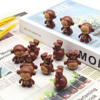 Jouet anti-stress en forme de mini singe, en PP et papier, style amusant, jouet éducatif pour enfants, marque USSE, unisexe