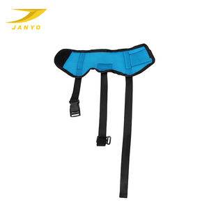 Transpirable Anti mordedura corteza ajustable seguro duradero ladridos protección azul mascota perro bozal - Product Image 4