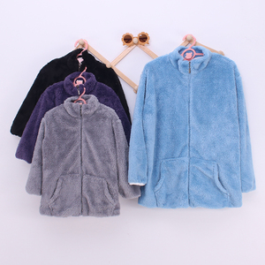 Happy Luoka OEM soft winter warm girls coat - Product Image 5