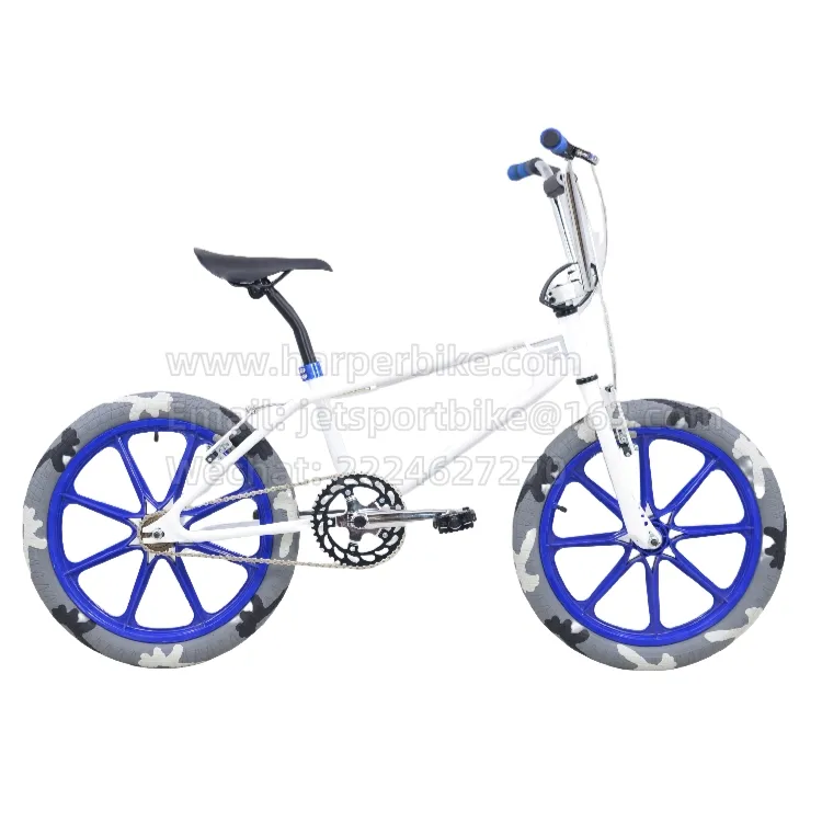 Hochwertiges 20-Zoll-Retro-BMX-Fad mit Kunststoffrädern