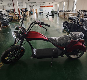 Loyal Citycoco, Nuevo Scooter Eléctrico de Moda con <span class=keywords><strong>Ruedas</strong></span> Grandes de 17 Pulgadas, Neumáticos Anchos, Motor sin Escobillas de Aleación de Aluminio de 4000W, Impermeable - Product Image 5