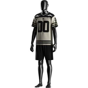 เสื้อเจอร์ซีย์อเมริกันฟุตบอลสีแดงสไตล์เรโทรสำหรับผู้ชายสั่งทำพิเศษ แฟชั่นคลับกีฬา แห้งเร็ว ผ้าทวิลล์ตาข่าย มีไซส์พลัสไซส์ให้เลือก - Product Image 4