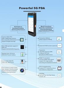 เครื่องทดสอบเครือข่ายแบบพกพา 5G รุ่นดั้งเดิม พร้อม OPM, VFL, จำลองสัญญาณทีวี, ทดสอบความเร็ว, ระบบปฏิบัติการ <span class=keywords><strong>Android</strong></span> 13 - Product Image 5