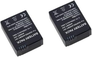 Hành động Phụ Kiện máy ảnh 2 * Pin USB kép sạc cho <span class=keywords><strong>Gopro</strong></span> anh hùng 3 + 3 - Product Image 2