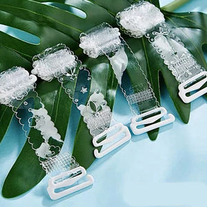 Correas <span class=keywords><strong>de</strong></span> hombro <span class=keywords><strong>de</strong></span> <span class=keywords><strong>silicona</strong></span> elásticas transparentes florales invisibles con sujetador elástico deslizante <span class=keywords><strong>de</strong></span> plástico ajustable tira <span class=keywords><strong>de</strong></span> sujetador <span class=keywords><strong>de</strong></span> <span class=keywords><strong>silicona</strong></span> - Product Image 1