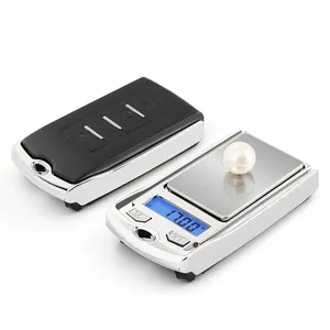 Guangdong LCD Electronic 100g 0.01g Digital Hidden Pocket Scale 200 Grams Car Key Mechanical Hidden Ultra Mini Jewelry Scales