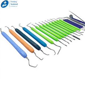 Spatola manuale Sealand Sickle <span class=keywords><strong>Scaler</strong></span> SC02 di alta qualità, certificata CE, verde/blu, con garanzia di 5 anni - Product Image 4