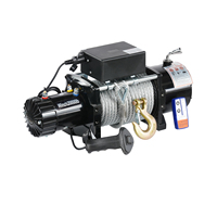 Treuil de remorquage tout-terrain 4x4 ATV UTV haute résistance, étanche, électrique, neuf, pour le sauvetage et le dépannage, monté sur véhicule, 12000 lb, 12V/24V, CE