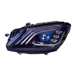 Faro Delantero LED con Ajuste Eléctrico Manual, Iluminación Automática de 12V para Mercedes Benz Clase S W222 2014-2017, Conjunto de Faros - Product Image 6