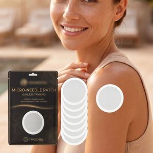 7 Parches de Bronceado Natural Sin Sol, Parches de Bronceado Avanzado Sin Sol con Microdardos <span class=keywords><strong>para</strong></span> Mujeres y <span class=keywords><strong>Hombres</strong></span>, <span class=keywords><strong>para</strong></span> Todo Tipo de Piel - Product Image 1