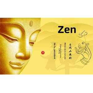 Pintura de Pared Tridimensional Estilo Chino Xuan Velvet Resistente a la Humedad para Decoración de TV en Hoteles, Sala del Buda, Pintura al Óleo en Relieve - Product Image 5