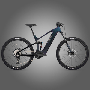 Nuevo Modelo 2025 M560+48V15A Bicicleta Eléctrica de Montaña de Doble Suspensión y 12 Velocidades, Fibra de Carbono, Batería de Litio, Motor de 500W, Potencia de 45km/h, Hidráulica - Product Image 1