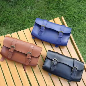 Sac de porte-<span class=keywords><strong>vélo</strong></span> Portable <span class=keywords><strong>Vintage</strong></span> en <span class=keywords><strong>cuir</strong></span> PU sac de siège arrière de <span class=keywords><strong>vélo</strong></span> pratique sac de selle de <span class=keywords><strong>vélo</strong></span> pratique pour le cyclisme en plein air - Product Image 1